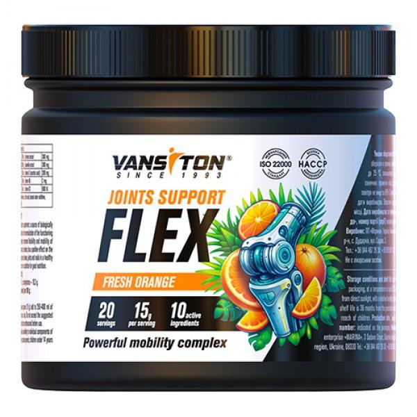 Натуральная добавка-хондропротектор для спорта Vansiton Flex Joints Support Orange 300 г/20 порций (24068129)