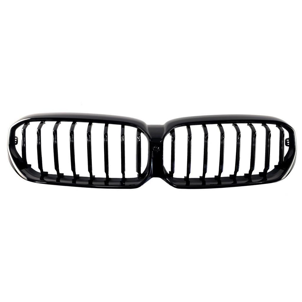 Ноздри 1 Bar 2021+ GBT для BMW 5 серия G30/31 2017-2023 гг. пластик Черный глянцевый (146576)
