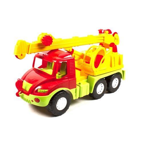 Игрушечный автокран Атлантис Красный (2992342465)