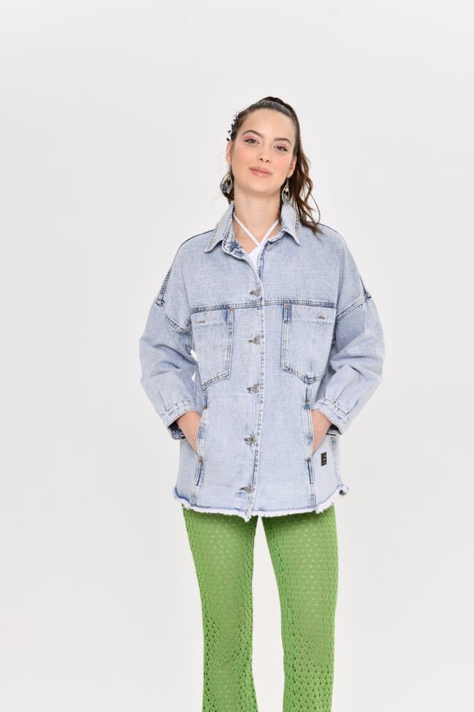 Пиджак Veto Jeans VT2296x50 женский М Синий (190139) - фото 3 Пиджак Veto Jeans VT2296x50 женский М Синий (190139) - фото 3