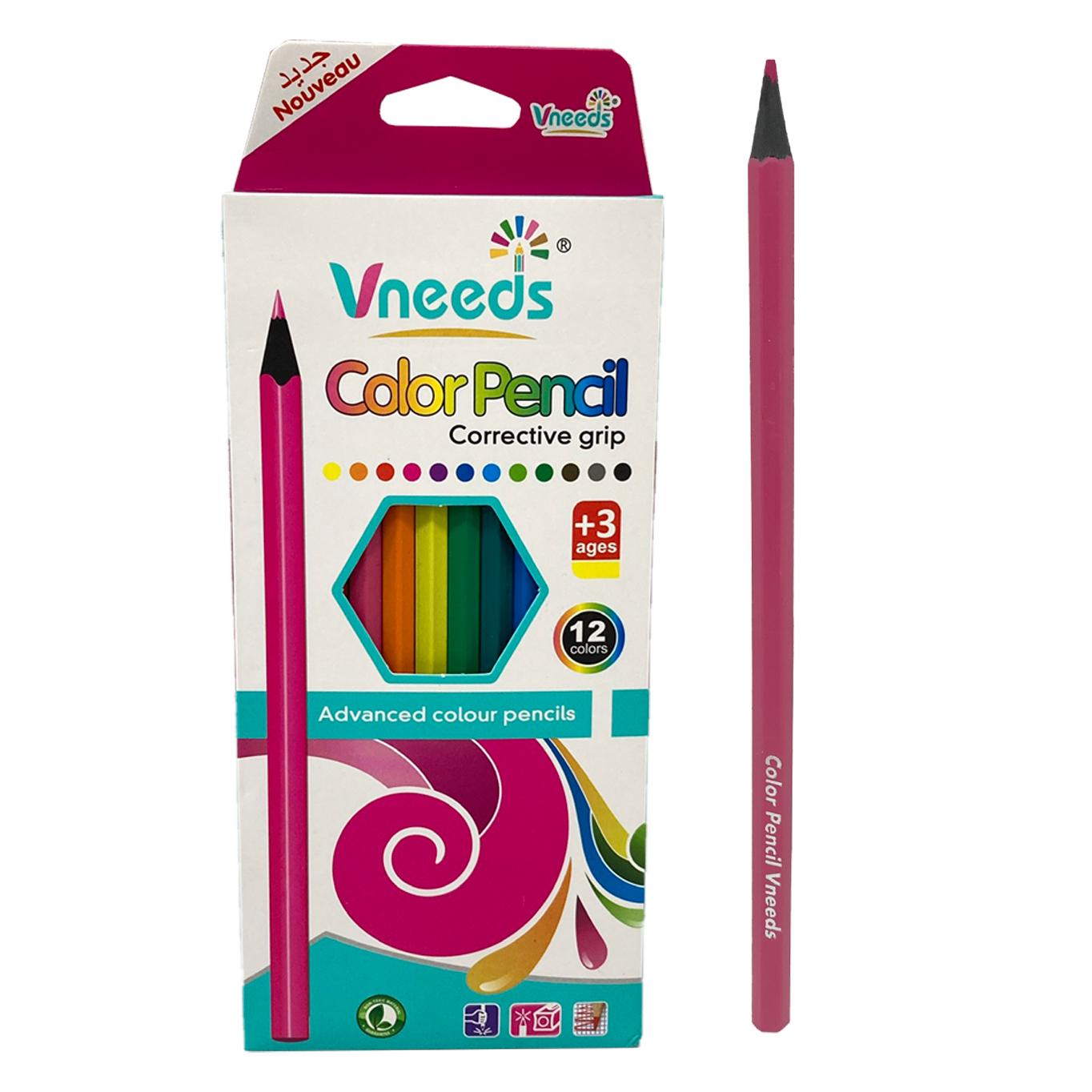 Набор карандашей для рисования Stenson WW00581 в коробке 12 цветов