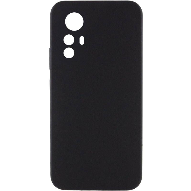 Противоударный Чехол Silicone Cover Lakshmi Full Camera (AAA) для Xiaomi Redmi Note 12S Черный/Black - фото 1