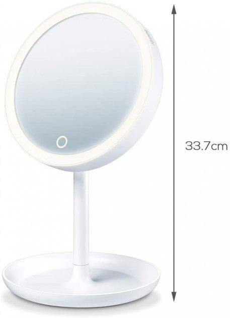 Настільне косметичне дзеркало з підсвічуванням Beurer BS 45 - фото 2 Настільне косметичне дзеркало з підсвічуванням Beurer BS 45 - фото 2