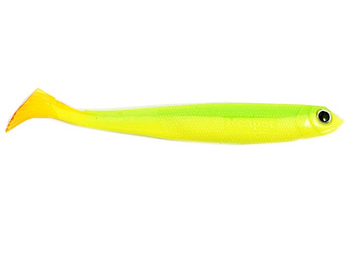 Виброхвост силиконовый Fox Reaper №075 10 см Chartreuse yellow (7312)