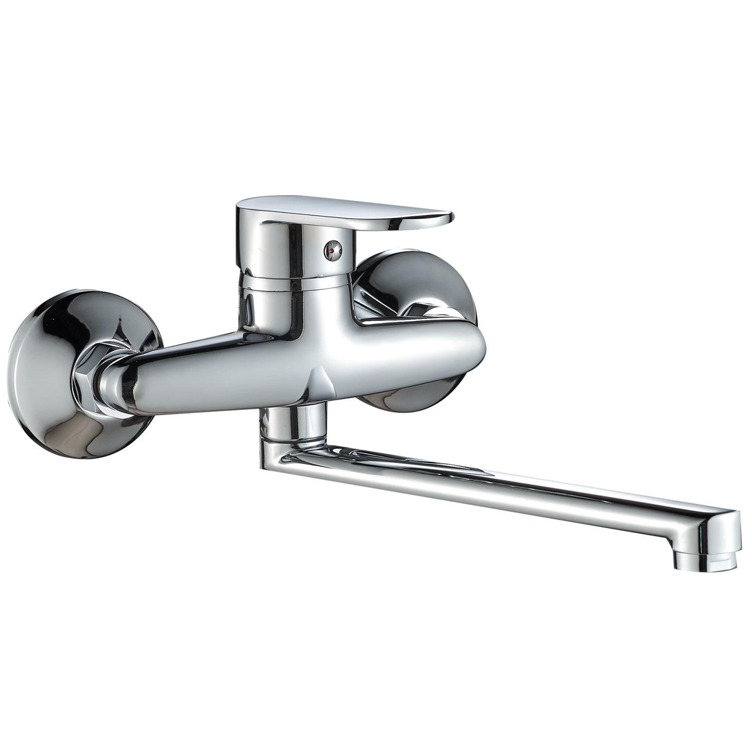 Смеситель для кухни Lidz Tani 009 LDTAN009CRM44973 настенный однорычажный Хром (213772)