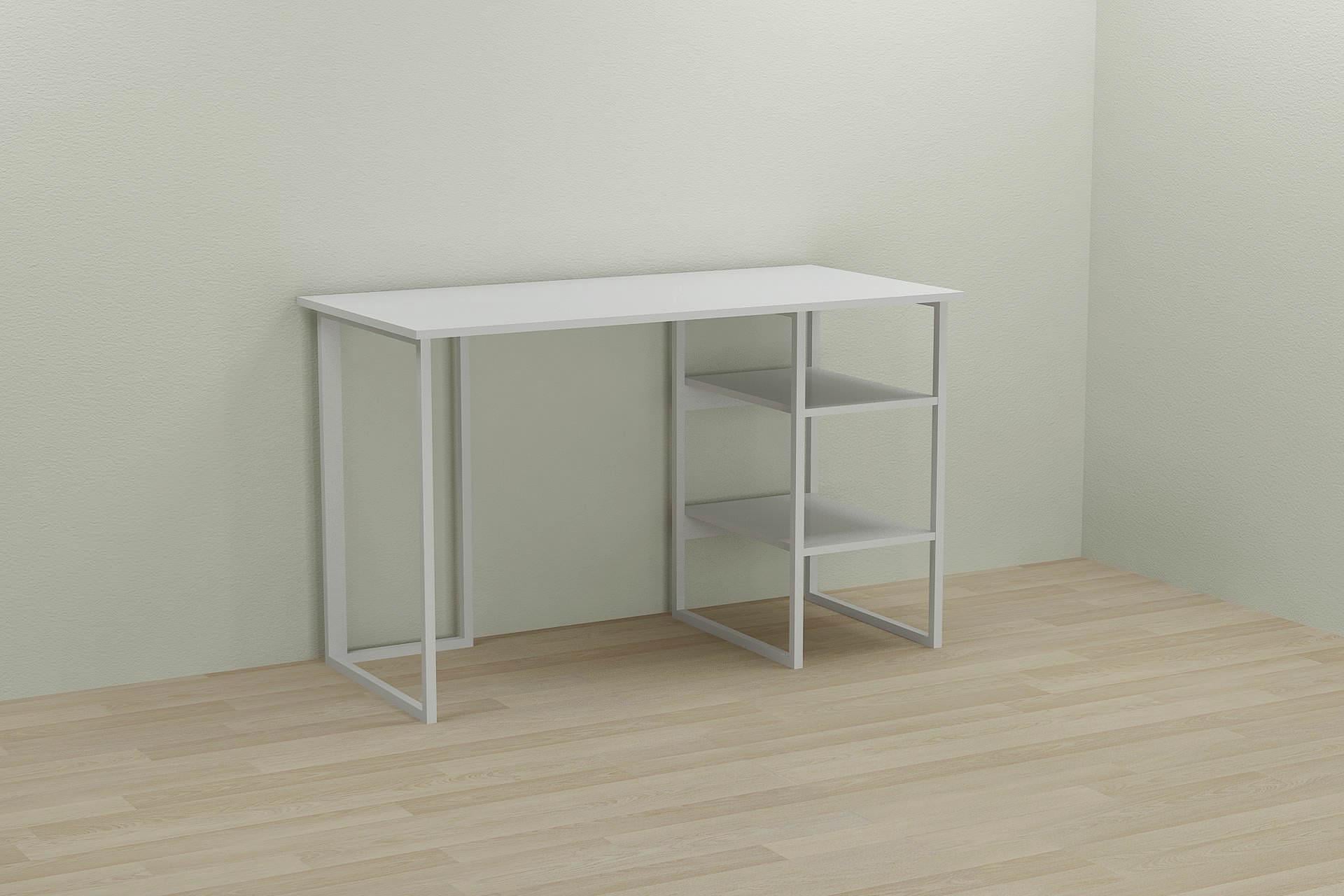 Стол компьютерный Ferrum-decor Кевин ДСП 16 мм 75x100x70 см Белый/Белый (FRD-101269) Стол компьютерный Ferrum-decor Кевин ДСП 16 мм 75x100x70 см Белый/Белый (FRD-101269)