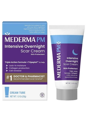 Гель від рубців і шрамів інтенсивний нічний Mederma PM Intensive Overnight Scar Cream 28 г Гель від рубців і шрамів інтенсивний нічний Mederma PM Intensive Overnight Scar Cream 28 г