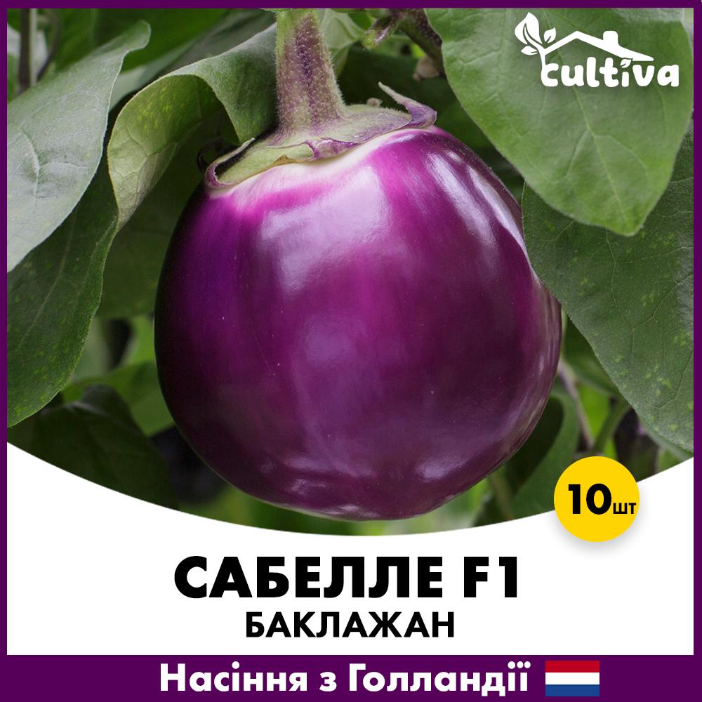 Насіння баклажану Rijk Zwaan Сабелле F1 10 шт. (R5100710)