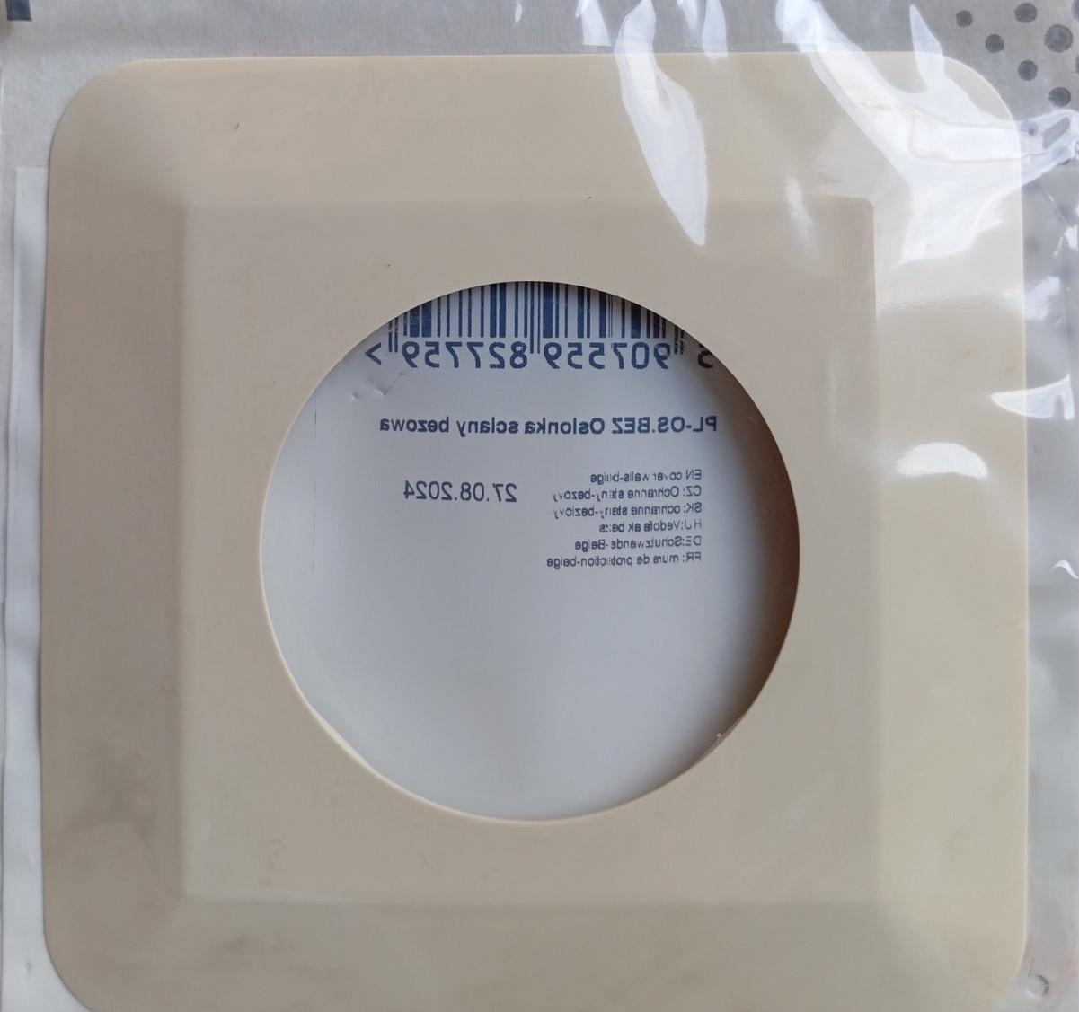 Рамка под выключатель Polmark одинарная Кремовый (OS.BEZ)