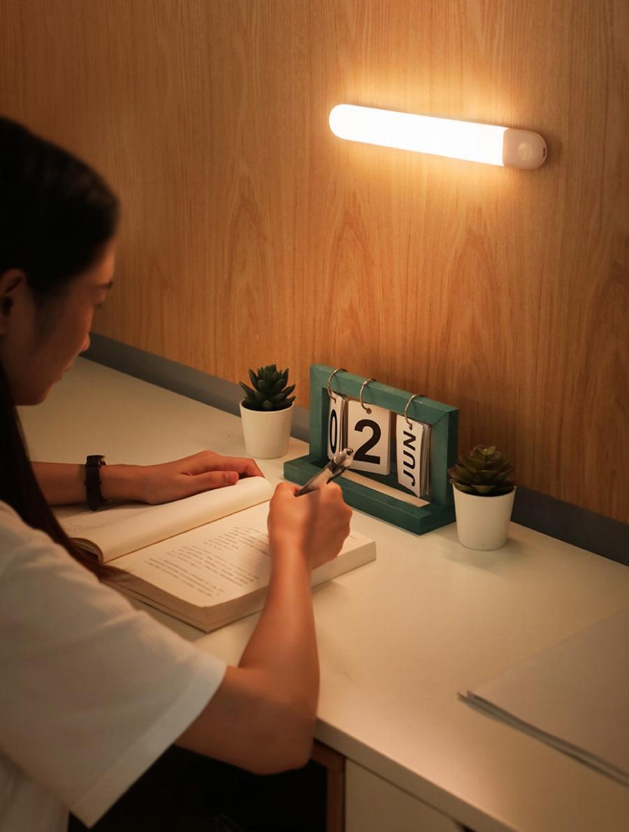 Лампа-нічник акумуляторна з датчиком руху BASEUS Sunshine series Natural Light Білий (DGSUN-YA02) - фото 9 Лампа-нічник акумуляторна з датчиком руху BASEUS Sunshine series Natural Light Білий (DGSUN-YA02) - фото 9