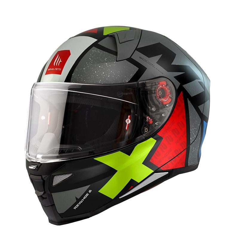 Мотошлем MT HELMETS Revenge 2 Light C2 M Gloss Grey (26310)