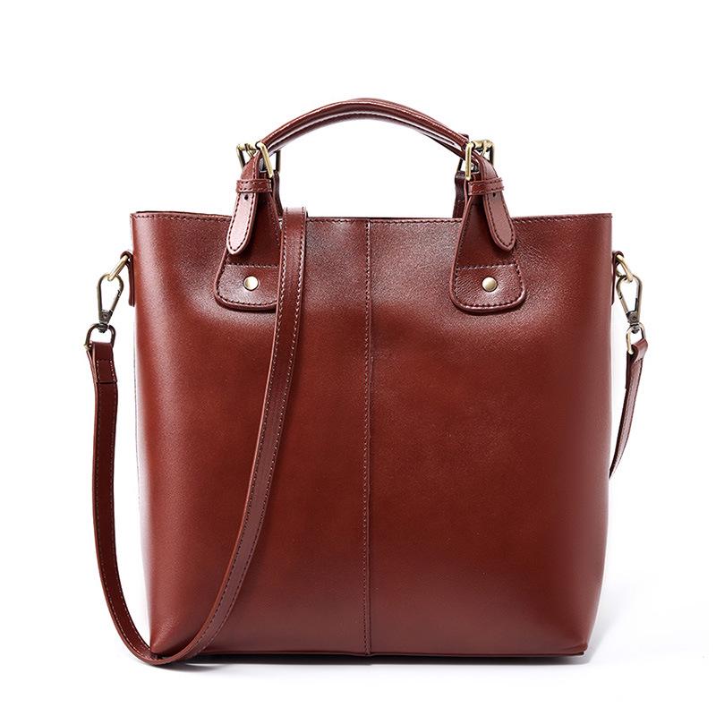 Сумка женская Italian Bags LOUMIX кожаная Dark Brown