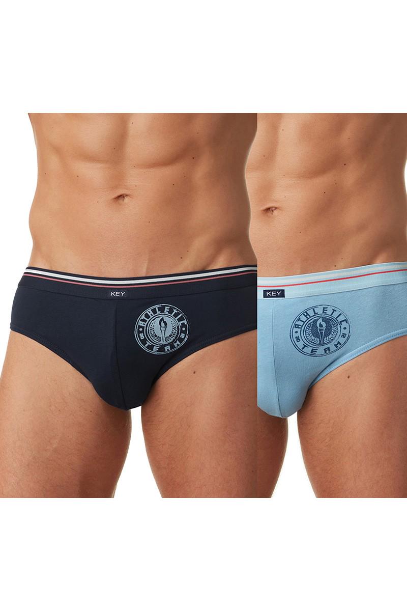 Труси сліп Key р. 54/2XL Синій (75942)