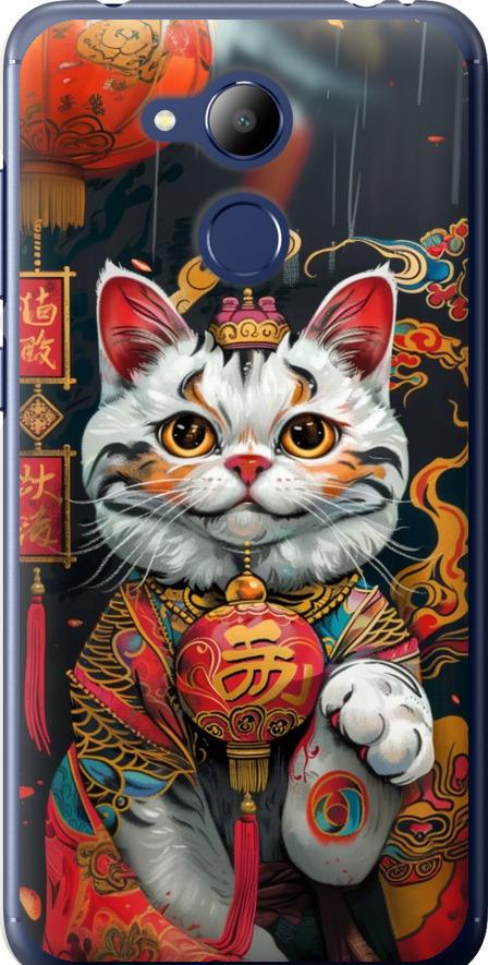 Чехол на Huawei Honor 6C Pro China Cat v2 (6135u-1358-42517) Чехол на Huawei Honor 6C Pro China Cat v2 (6135u-1358-42517)