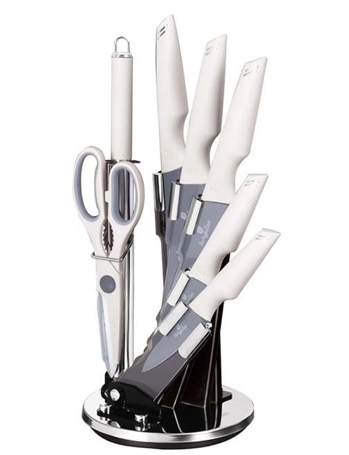 Набір ножів Berlinger Haus Aspen Collection з підставкою 8 пр.