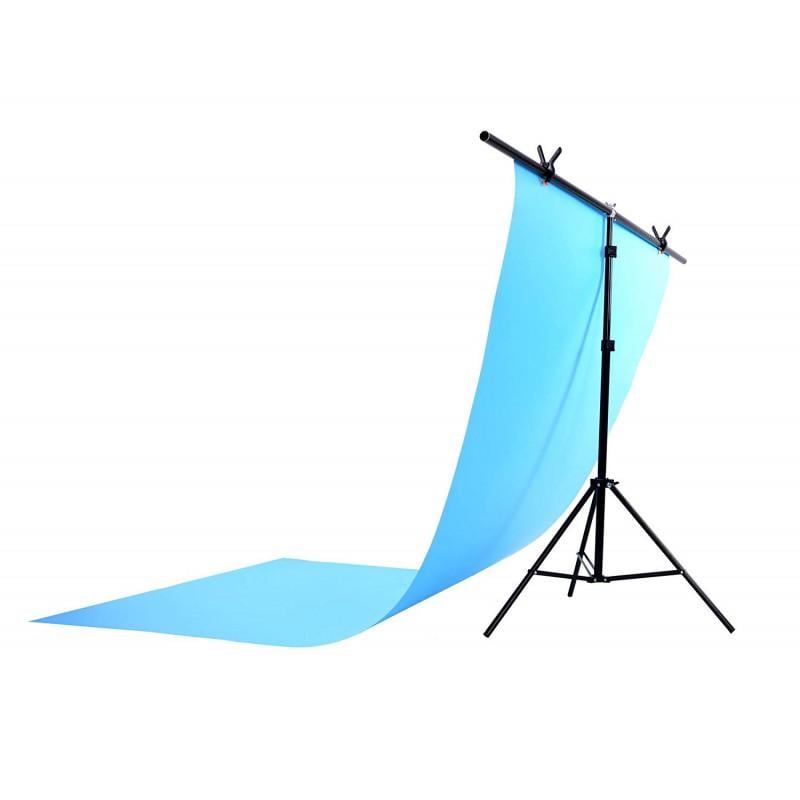 Стійка для фону Т-подібна для предметної зйомки з прищіпками 200х150 см (17704426) - фото 2 Стійка для фону Т-подібна для предметної зйомки з прищіпками 200х150 см (17704426) - фото 2