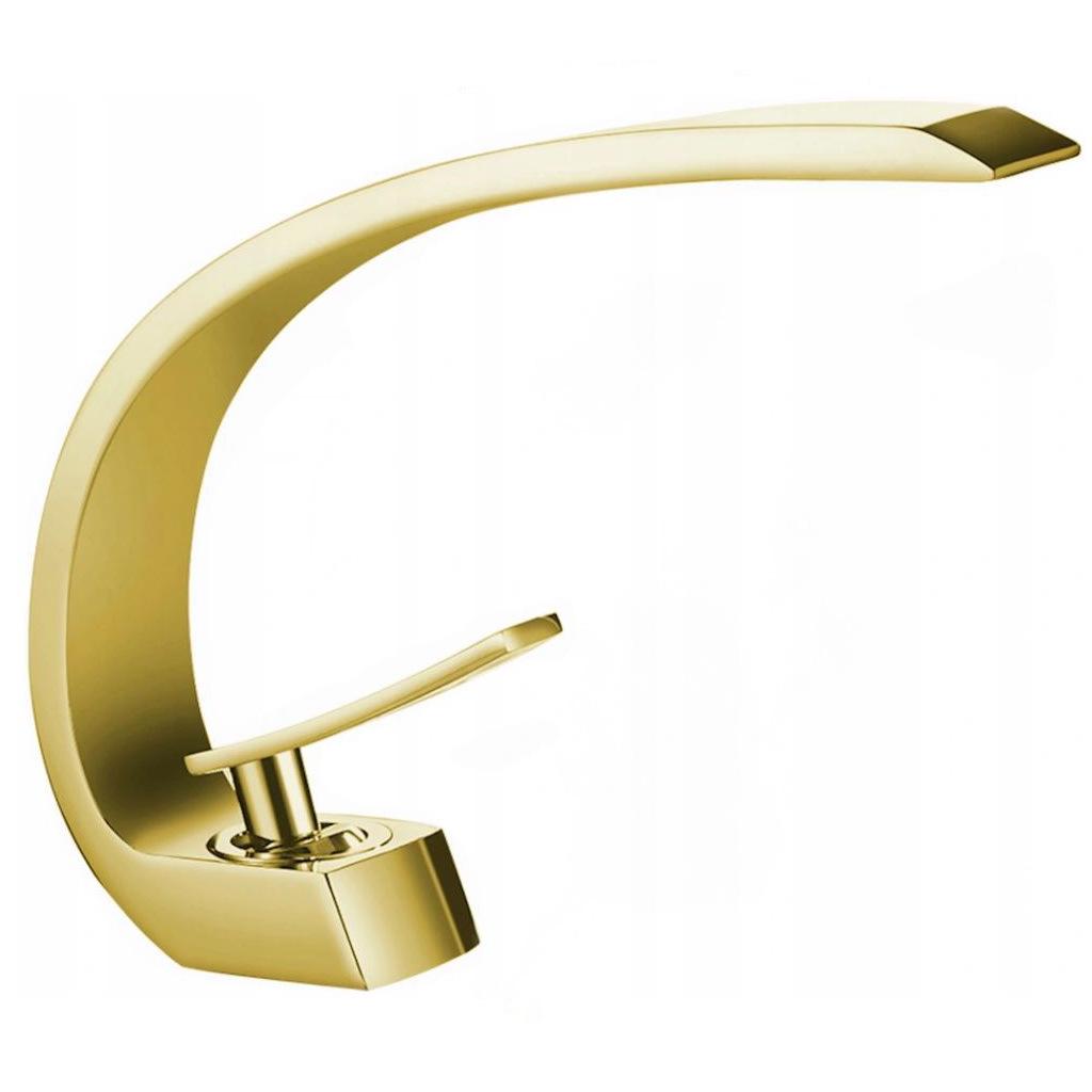 Смеситель для умывальника Mexen LUPUS MEX-746200-50 однорычажный Золотой (162960)