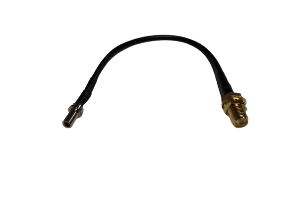 Перехідник Pigtail до модему TS9 male - SMA female (00051) Перехідник Pigtail до модему TS9 male - SMA female (00051)