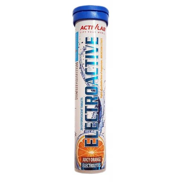 Комплекс витаминно-минеральный для спорта Activlab Electroactive 20 шипучих табл. Juicy Orange (000024685)