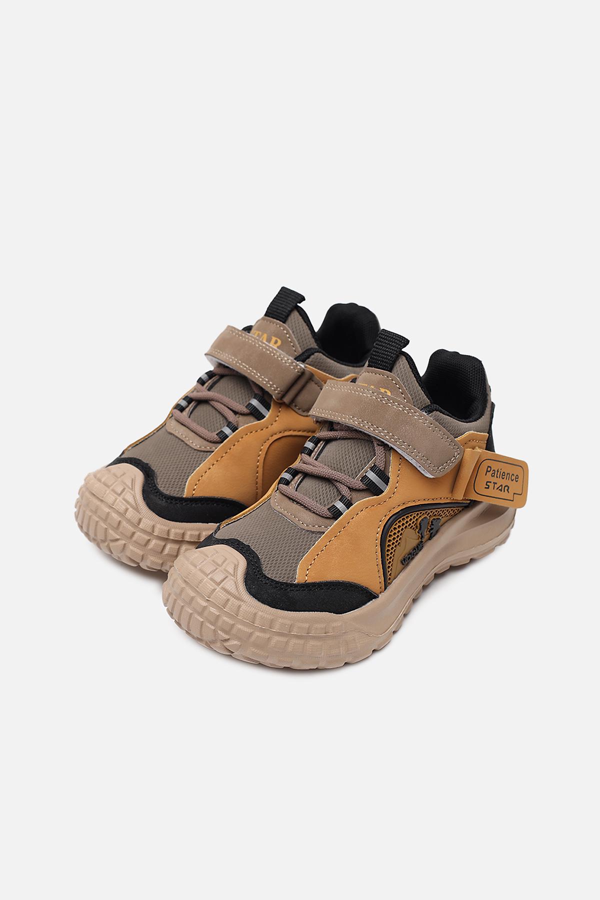 Кроссовки для мальчика ЦБ-00279226 р. 32 Коричневый (SKT001071876) - фото 3 Кроссовки для мальчика ЦБ-00279226 р. 32 Коричневый (SKT001071876) - фото 3