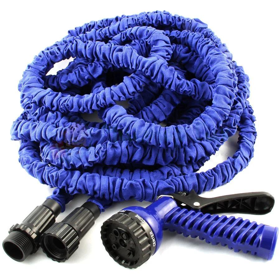 Шланг садовый Magic hose Xhose 22,5 м + Садовые перчатки