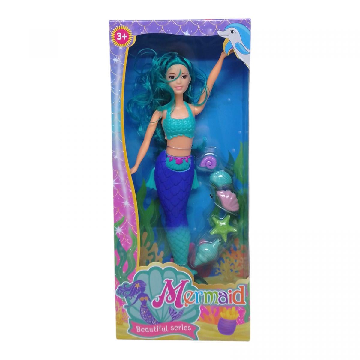 Кукла Волшебная Русалочка 32 см Бирюзовый (233708)