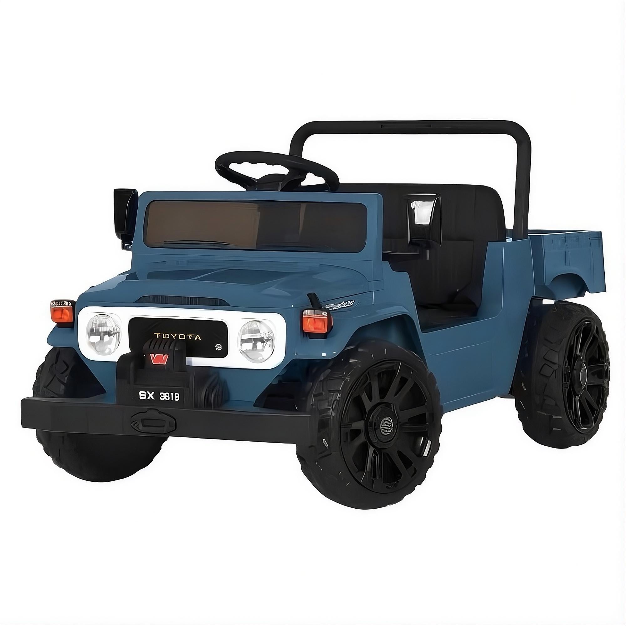 Детский джип Bambi Racer M 6308EBLR-4 2×35W 12V7Ah EVA кожа Bluetooth пульт Синий (33356647)