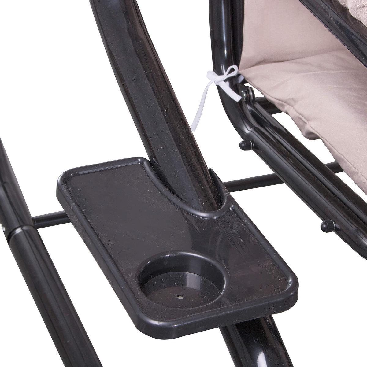 Садовая качеля-диван Relax Plus 3-х местная раскладная Зеленый - фото 6 Садовая качеля-диван Relax Plus 3-х местная раскладная Зеленый - фото 6