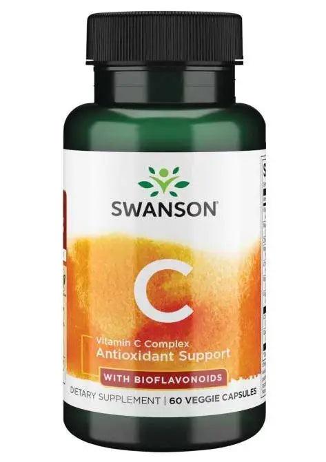 Витамин C Swanson Vitamin C Complex with Bioflavonoids 60 Veg Caps