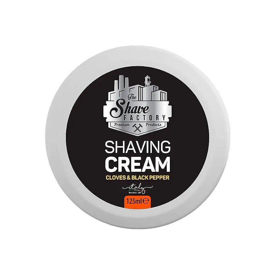 Крем для гоління The Shave Factory Cloves & Black Pepper 125 мл (840302410974)