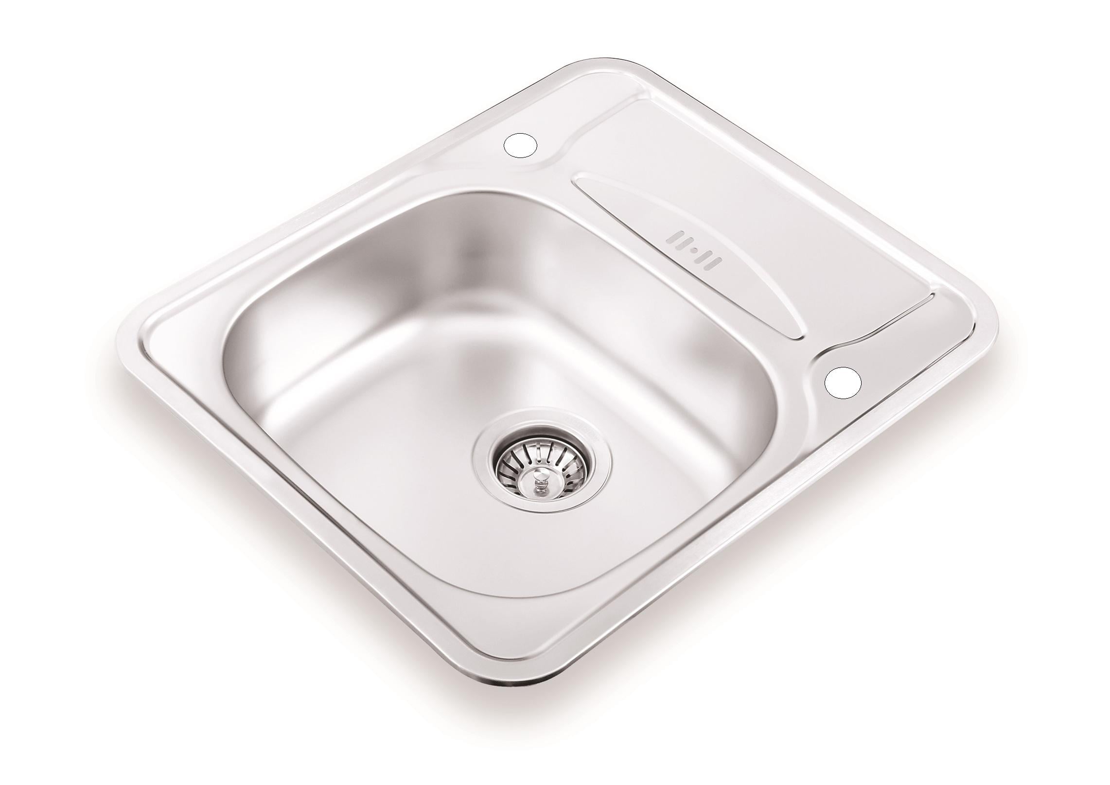 Мийка кухонна Ukinox COP 580.488 GW 7K L/R полірована