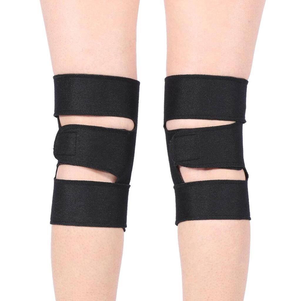 Бандаж коленного сустава согревающий Self Heating Knee Brace Черный (6012) - фото 4