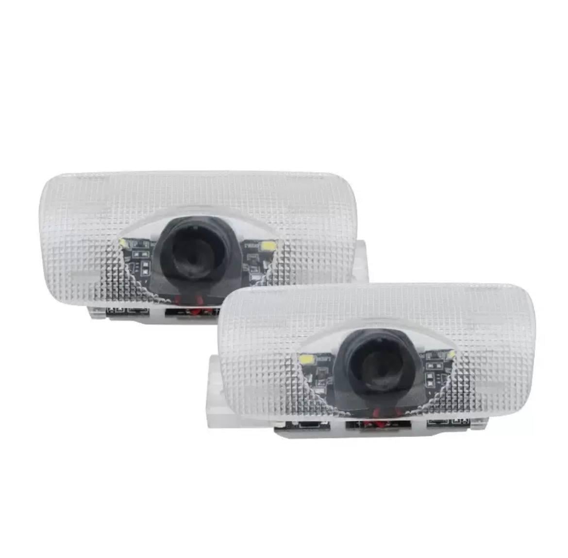 Підсвітка дверей штатна LED TOYOTA з логотипом проєкція тойота Prius/Land Cruiser/Prado/Camry/Corolla на 2 двері (1598)