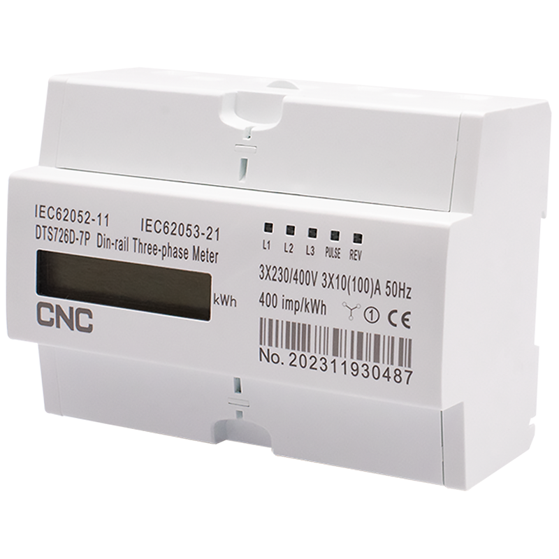 Счетчик электронный трехфазный CNC DSS726D-7P 100А класс 1 LCD дисплей (Б00044055)