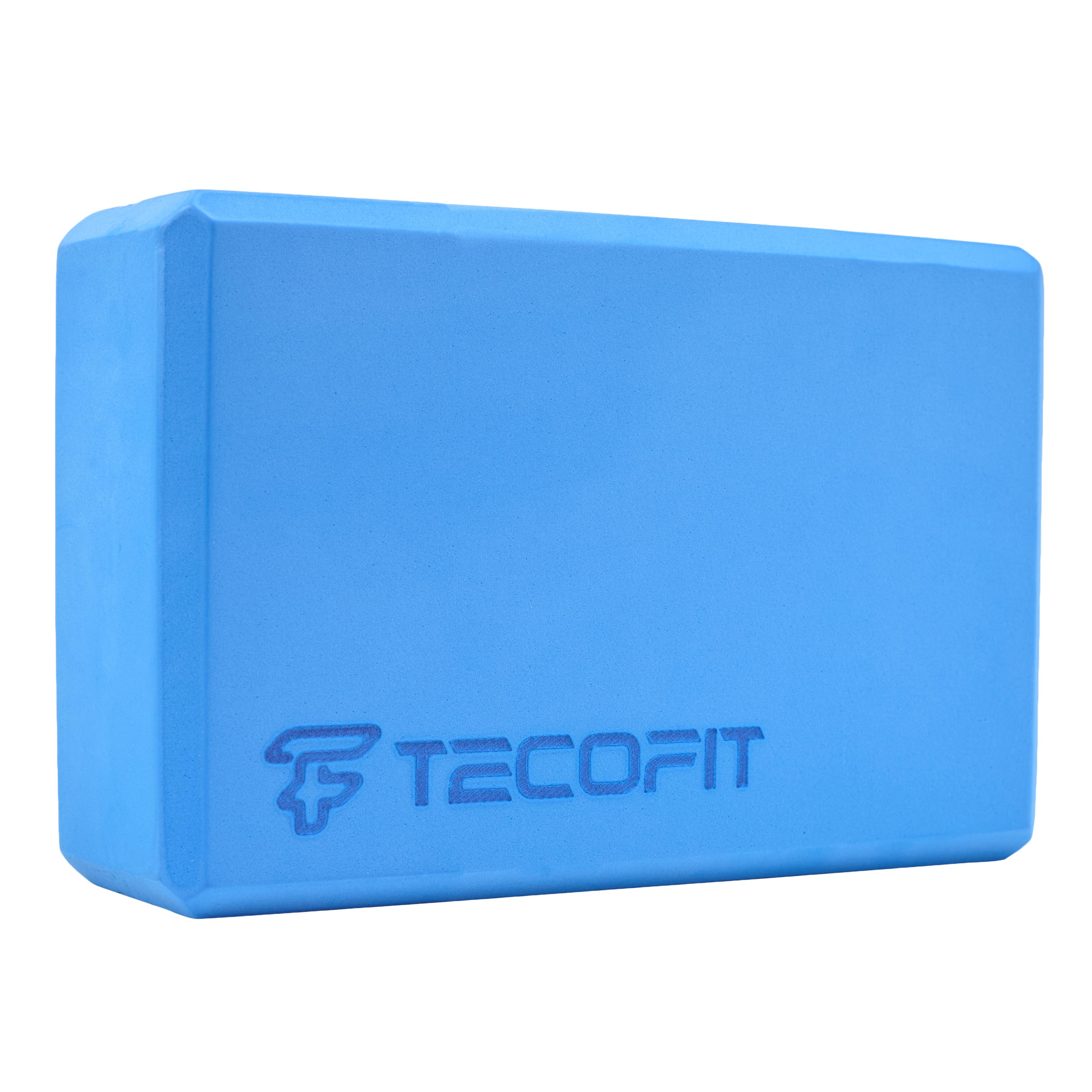 Блок йоги TECOFIT Solid Color Blue Yoga Block Голубой (TOP17123690/1)