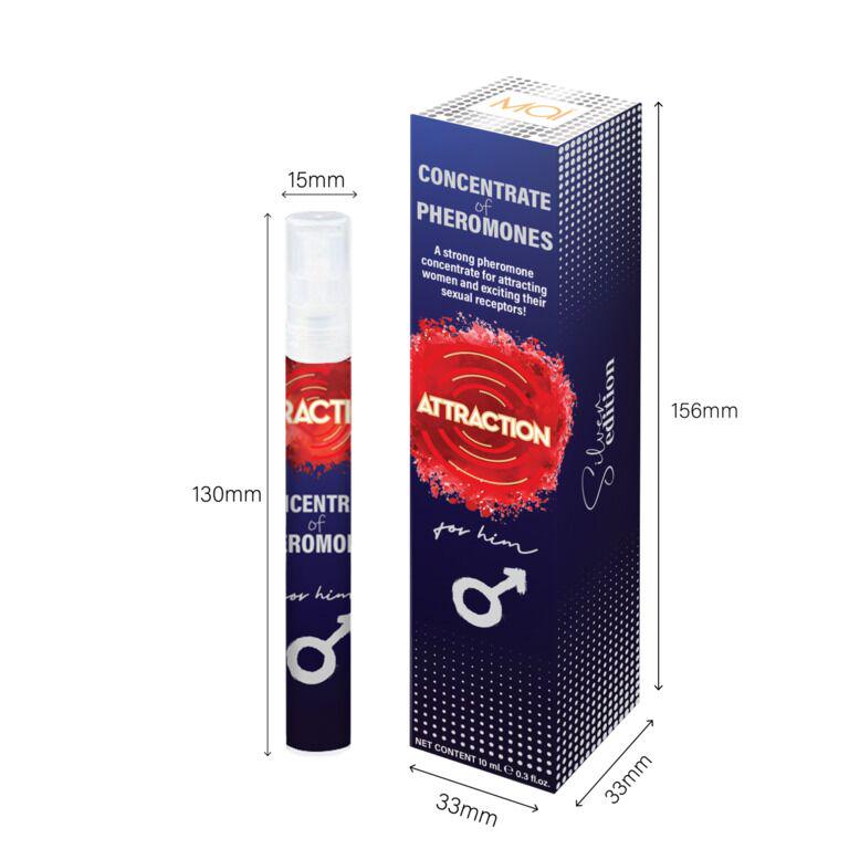 Спрей з феромонами Concentrated Pheromones for Him Attraction 10 мл - фото 3