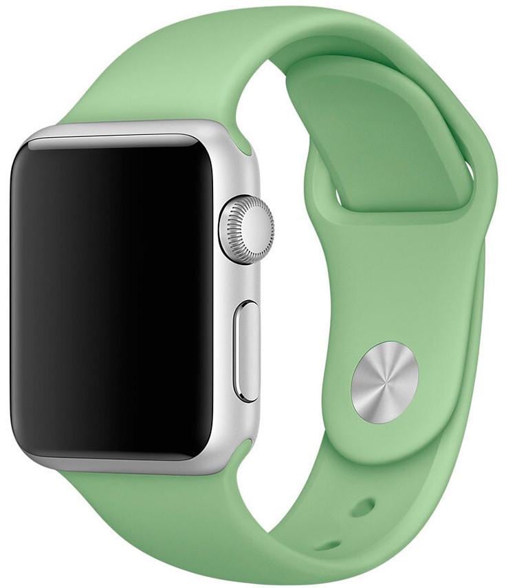 Силіконовий ремінець Band Sport Series for Apple Watch 38 mm, Mint (зелений) (HC)