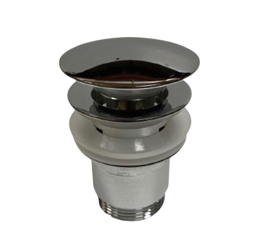 Донный клапан Lavita Orion click-clack с переливом Хром (5900378346081)