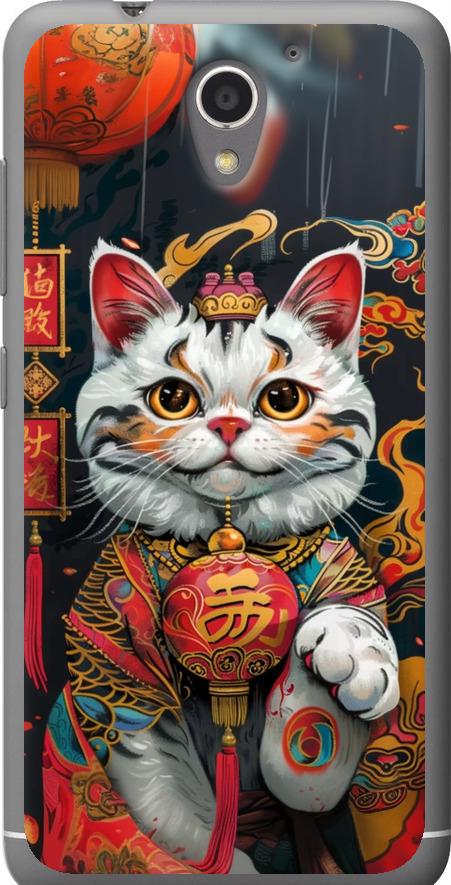 Чехол на ZTE A510 China Cat v2 (6135u-432-42517) Чехол на ZTE A510 China Cat v2 (6135u-432-42517)