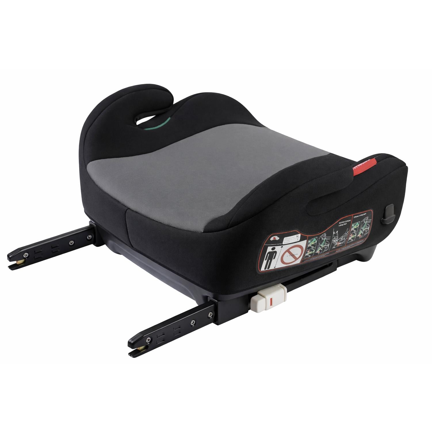 Автокрісло бустер Hanert Junior i-Size Isofix з підстаканником Grey (35378020)