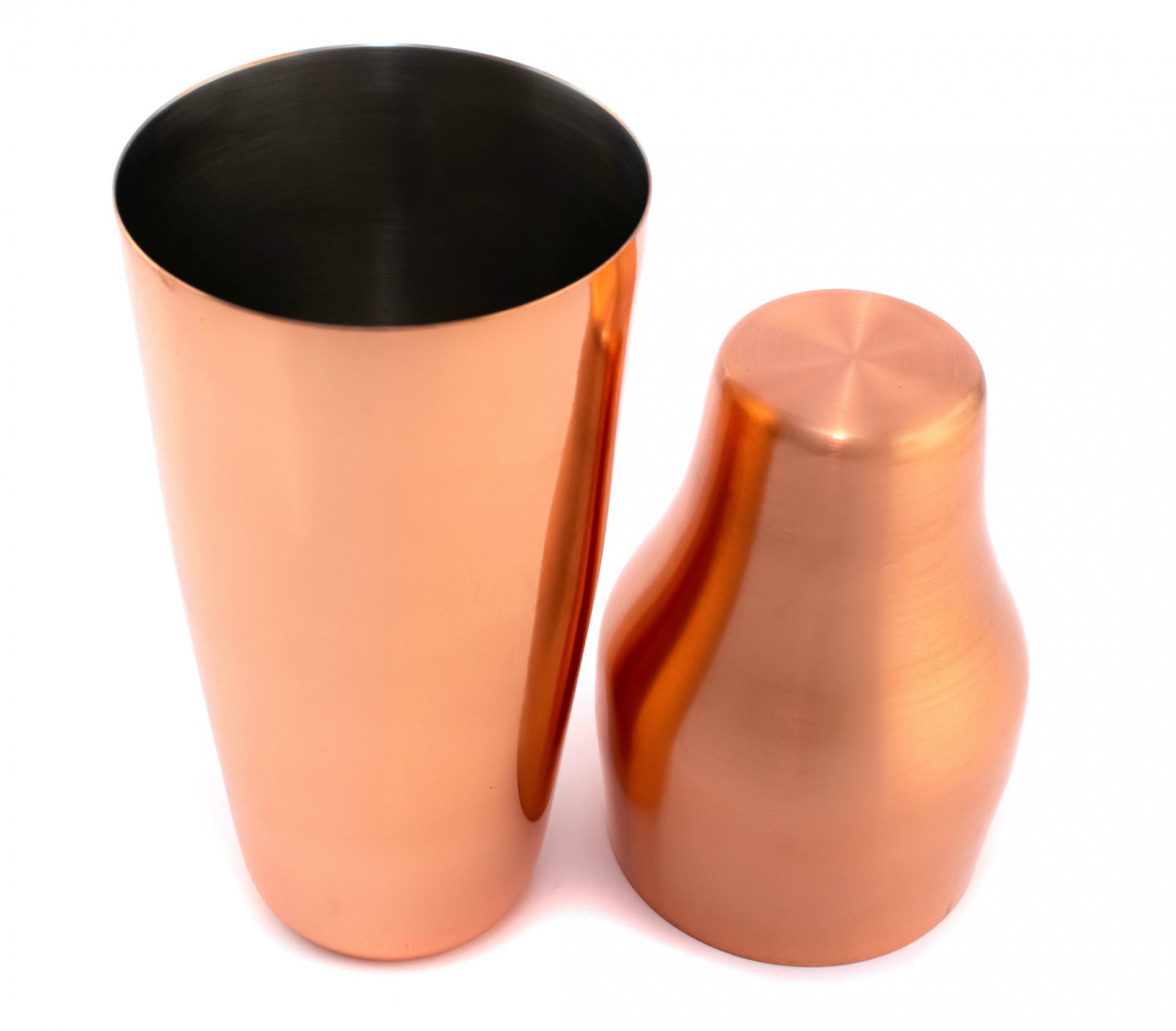 Шейкер One Chef с медным покрытием 700 мл h 14,2 см d 9 см - фото 2