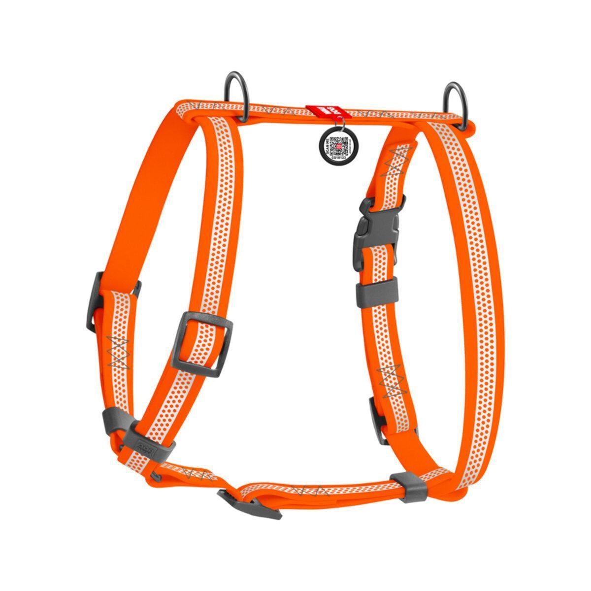 Шлей для собак анатомический Waudog Waterproof с QR-паспортом/светоотражающая XL 40 х 60-98 см (26622964)