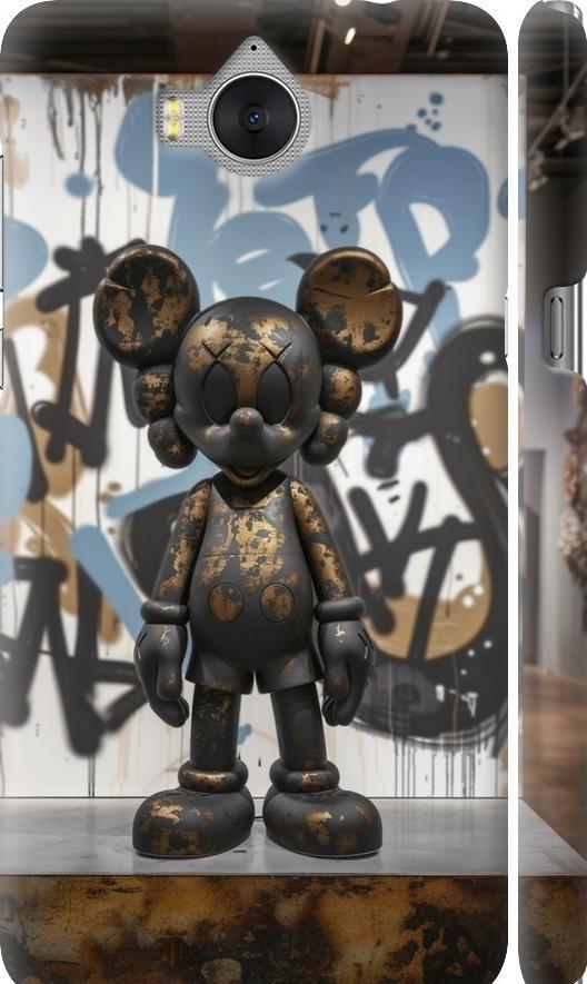 Чехол на Huawei Y5 2017 Bronze kaws v2 (6098m-992-42517)
