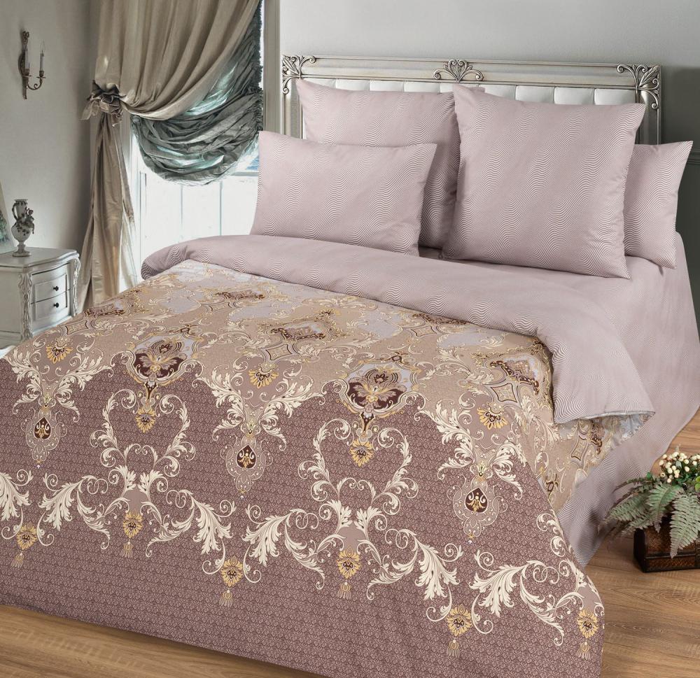 Комплект постельного белья Комфорт текстиль Поплин Милан 200x220 см 50x50 см (КТ_pvu_3863_3_50x50)