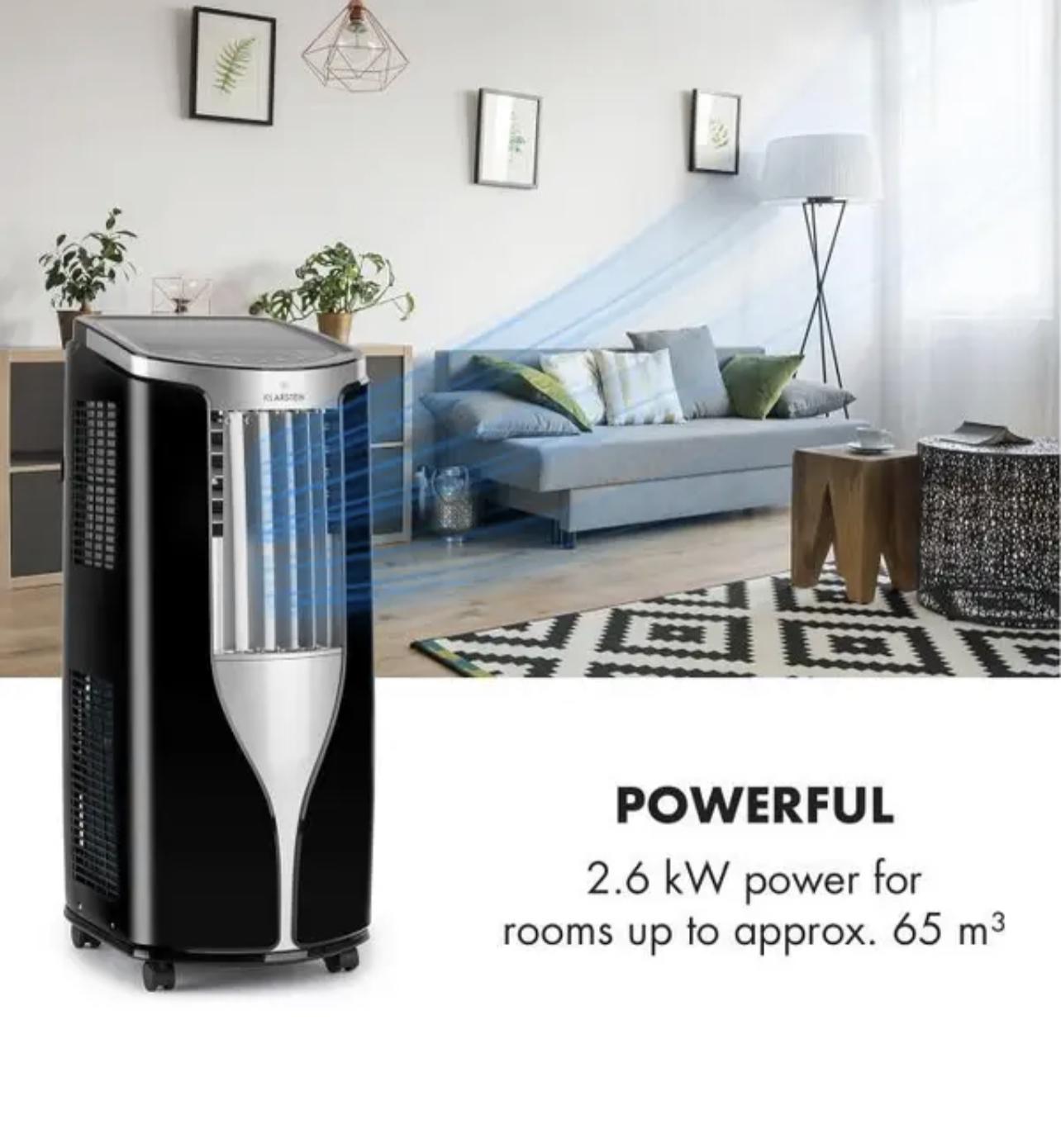 Кондиционер мобильный KLARSTEIN New Breeze 7000 БТЭ с 4 уровнями вентиляции воздуха (10029703) - фото 3