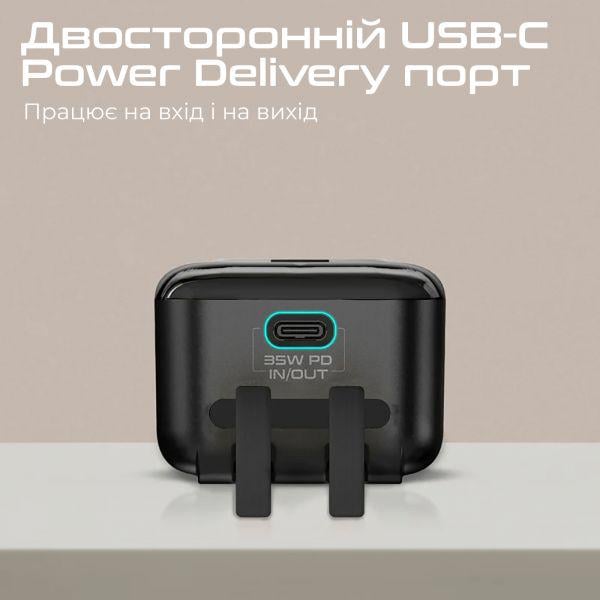 Повербанк Promate Mavrix 10000 mAh 35W Black (mavrix.Black) - фото 5