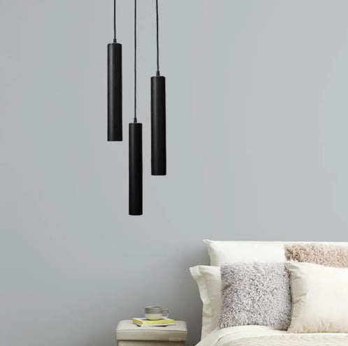 Підвісний світильник MSK Electric Tube NL-3522-3R в стилі лофт E27 40 Вт IP 20 Чорний (1269247208) - фото 3