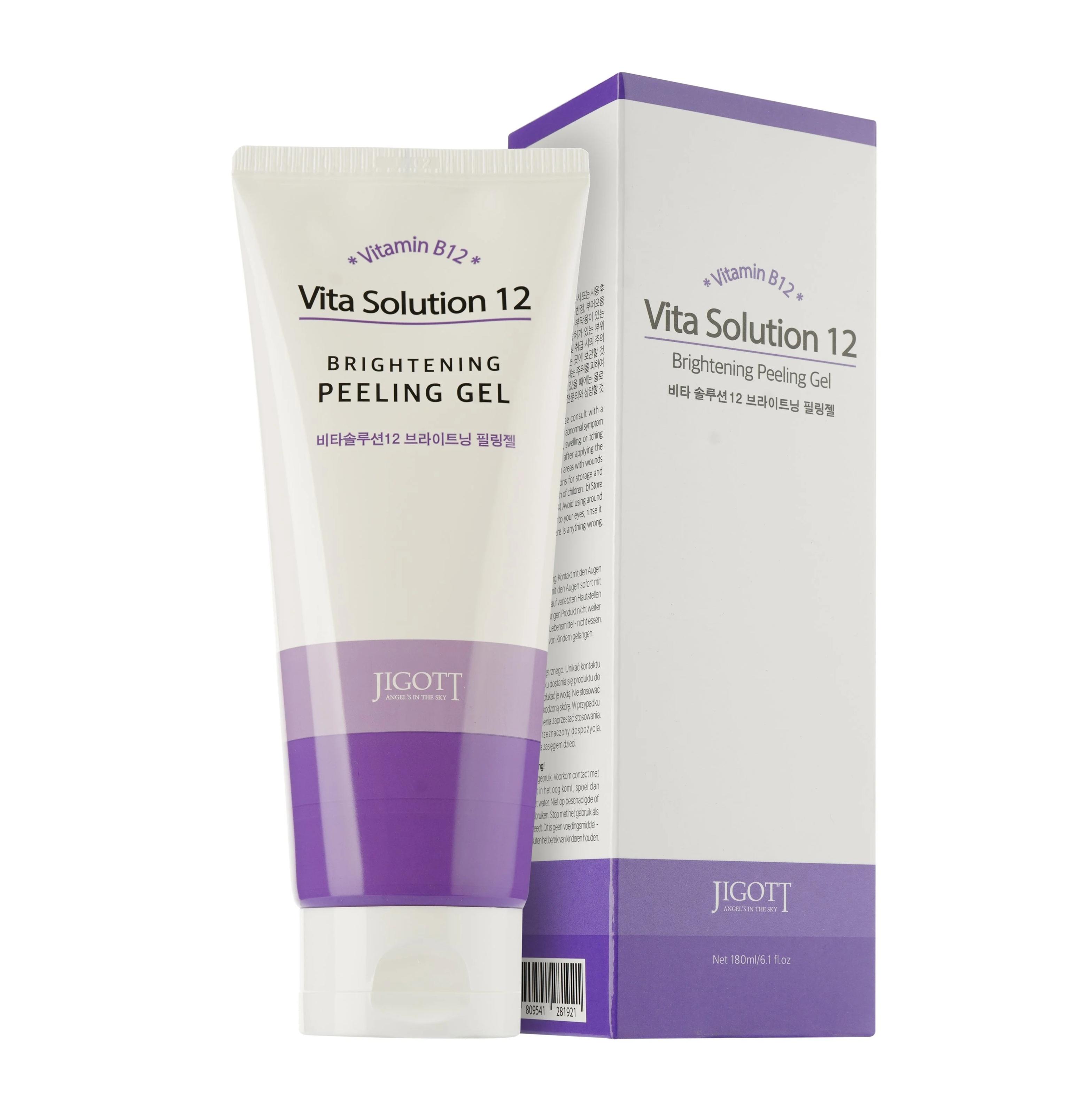 Пілінг-гель освітлюючий Jigott Vita Solution 12 Brightening Peeling Gel 180 мл (8809541281921) - фото 2