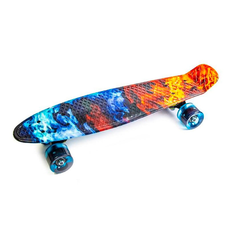 Пенниборд SkateX Penny Zetta Burn 22"