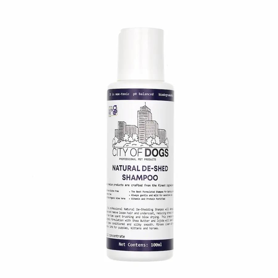 Шампунь для экспресс-линьки City of Dogs Natural De-Shed 100 мл (cod-607-100)